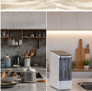Tạo ảnh đồ gia dụng kiểu before-after gọn nhà dễ chốt đơn
