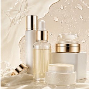 Tạo ảnh mỹ phẩm clean beauty ánh sáng studio cao cấp